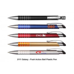 2111 Galaxy - Push Action Ball Plastic Pen, Promotional Gifts, Promotional Gift, Singapore